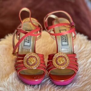 Versace heels for teeny tiny feet!